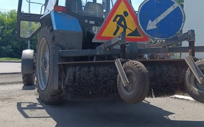 Услуги дорожной щетки на базе МТЗ - Дербент, заказать или взять в аренду