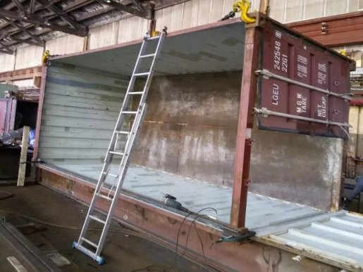Ремонт сухогрузных и рефрижераторных контейнеров стоимость ремонта и где отремонтировать - Махачкала