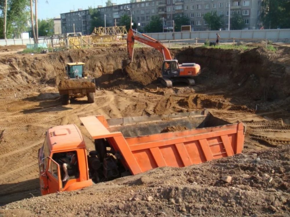 Рытье и разработка котлованов. Услуги спецтехники стоимость услуг и где заказать - Махачкала