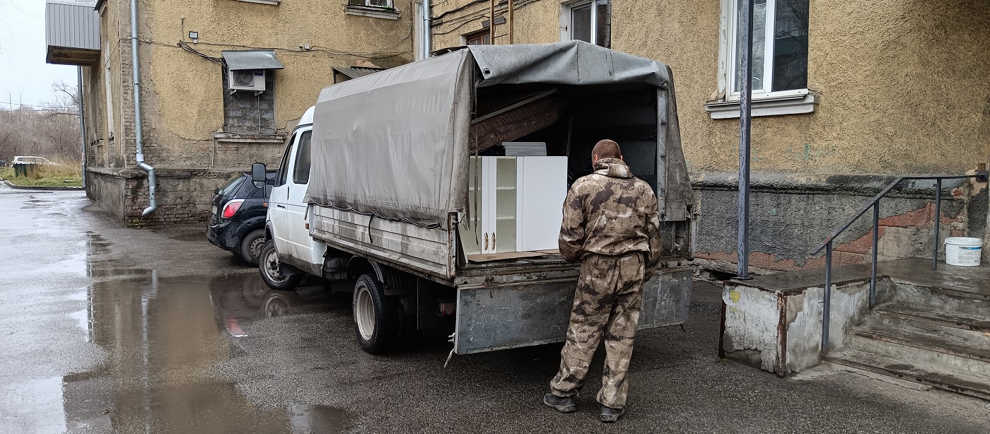 Квартирные перевозки. Погрузка мебели в Газель в Дагестанских Огнях