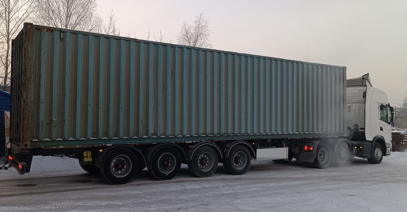 Контейнеровоз для перевозки контейнеров 20 и 40 футов в Кизилюрте