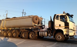 Перевозка и доставка щебня самосвалами